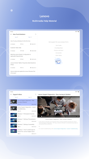 Screenshot of Lenovo