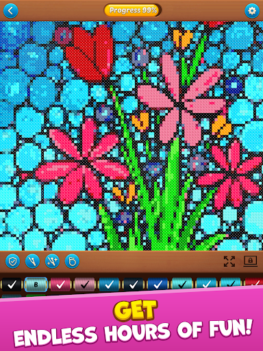 Cross Stitch: Coloring Art apkdebit screenshots 6