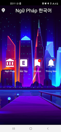 Android application Ngữ Pháp Tiếng Hàn screenshort