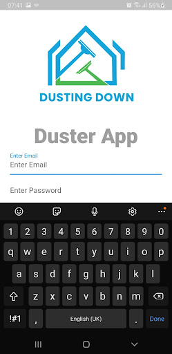 Android application Dust Buster SA screenshort