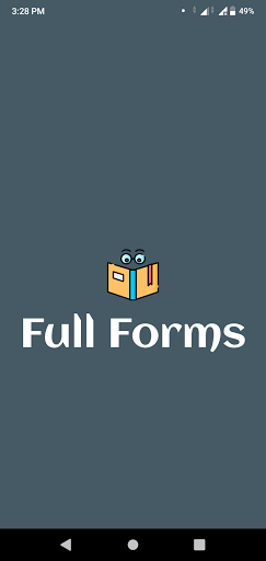 Android application Full Form Dictionary - Abbrevi screenshort