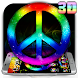 世界平和の3Dテーマ