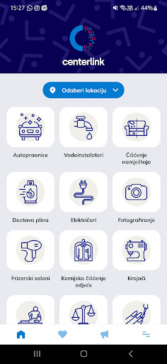 Android application Centerlink - U centru usluga screenshort