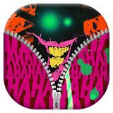 Joker Zipper Lock Screens Free icon