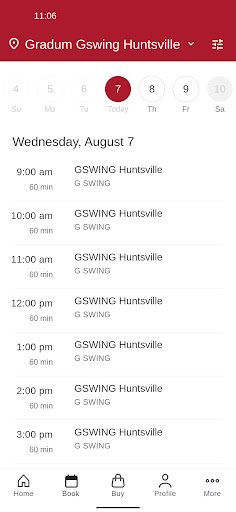 Screenshot of Gradum Gswing