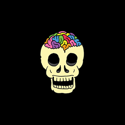 Rainbow Brainskull Oracle Deck logo