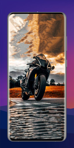 Android application Motorcycle 4K Wallpaper screenshort