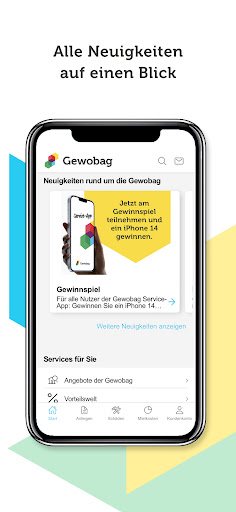 Android application Gewobag Service-App screenshort