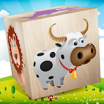 Blocks Puzzle for baby kids - Animals Apk