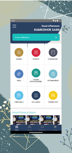 SHIVAJI PARENT APP Screen 3