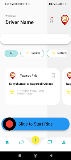 Android application Driver Sense screenshort