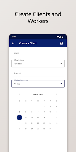 Work Assistant Screen 2
