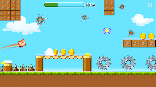 Fox Dash : Geometry Jump - Screenshot 1