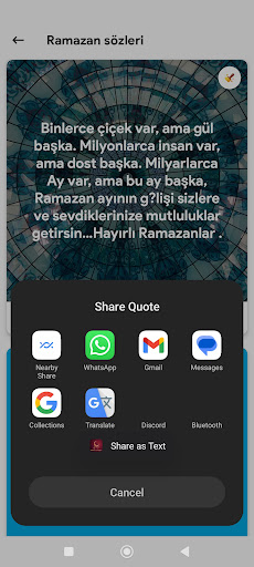 Ramazan Mesajları