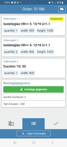 VITRIS Online | Buitendienst Screen 2
