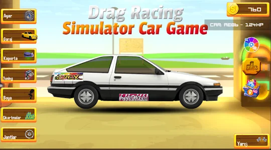 Drag Racing Simulator Car Game