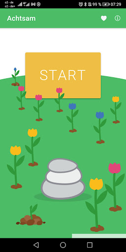 Android application Achtsam screenshort
