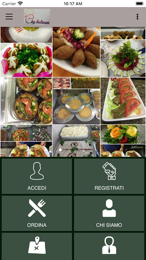 Android application By Salman Ristorante screenshort