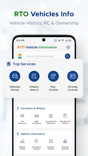 RTO Vehicle Info App - Challan screenshot 1