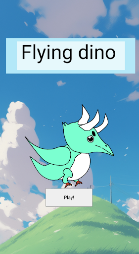 Android application Playing Dino screenshort