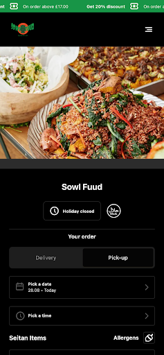 Android application Sowl Fuud- Gloucester screenshort