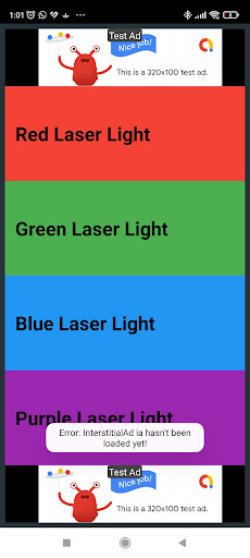 Android application Laser Light For Cats screenshort