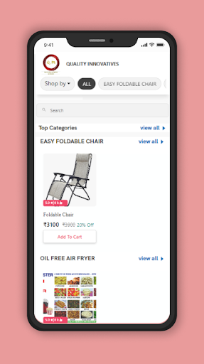 Android application Quality Home Shoppers screenshort