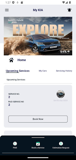 Android application MyKia Nepal screenshort