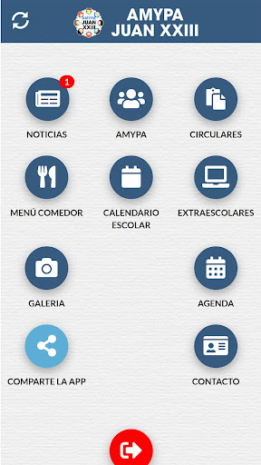 Android application CEIP AMYPA JUAN XXIII screenshort