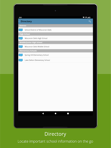Android application School District WI Dells screenshort