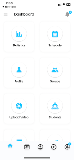 Android application Pschola Teacher screenshort