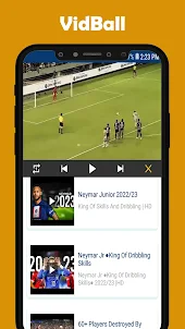 VidBall-Football Video Player