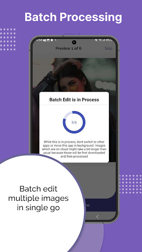 Screenshot of eZy Edit: Batch Photo Editor