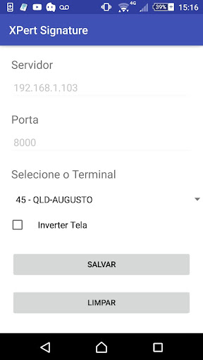 Android application XPert Signature screenshort