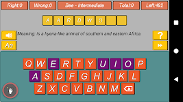 screenshot of Spell Bee for kids