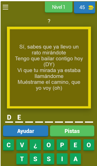 Daddy Yankee Trivia Game