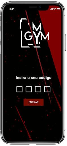Android application Ginásio MYGYM screenshort