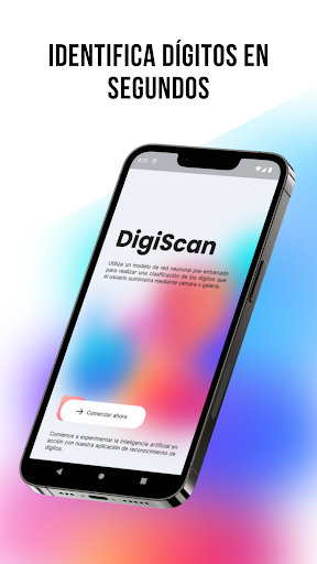 Android application DigiScan screenshort
