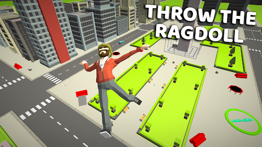 Android application Ragdoll Throw screenshort
