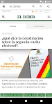screenshot of Periódicos de Bolivia