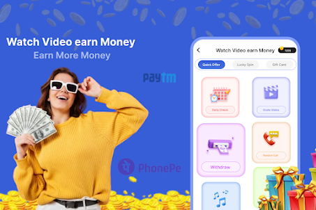 Watch Video & Earn Money