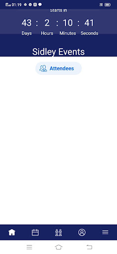 SIDLEY EVENTS app Screen 3