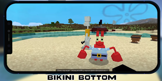 Bikini Bottom mod Minecraft
