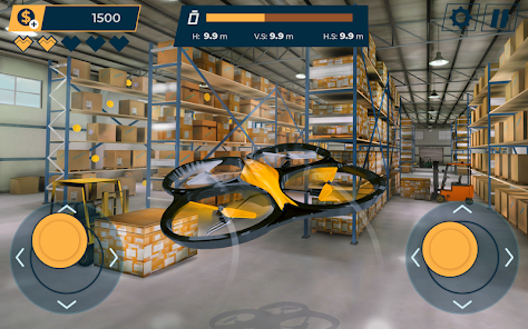 Screenshot 7 RC Drone Simulador de Vuelo de android