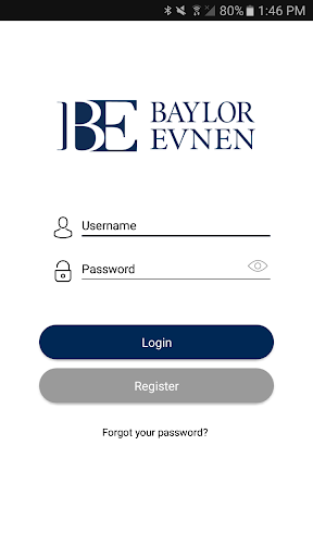 Android application Baylor Evnen screenshort
