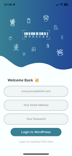 Android application WooScanner screenshort