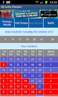 UK Lotto Checker 43 APK screenshots 1