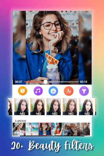 Android application MV Video Maker with Song screenshort