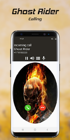 Call Ghost Rider | Fake Videoのおすすめ画像1