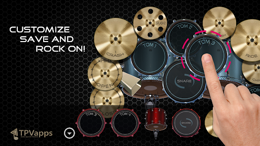 Metal Real Drum Set screenshot 13